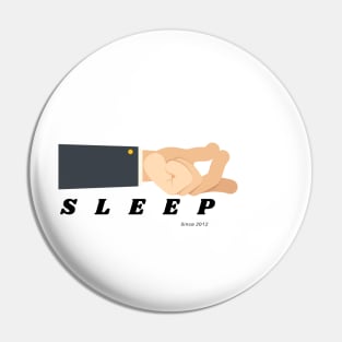 snap and sleep Pin