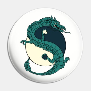 Dragon YinYang Pin