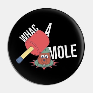 Whac a Mole - Beaver Mallet - Carnival Game Pin