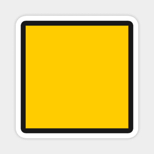 Single color - yellow Magnet