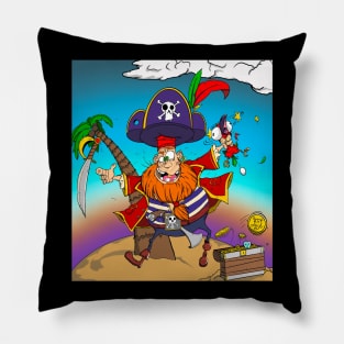 Pirate treasure Pillow