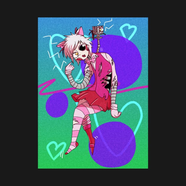 The Mangle Gijinka by spaceagebarbie