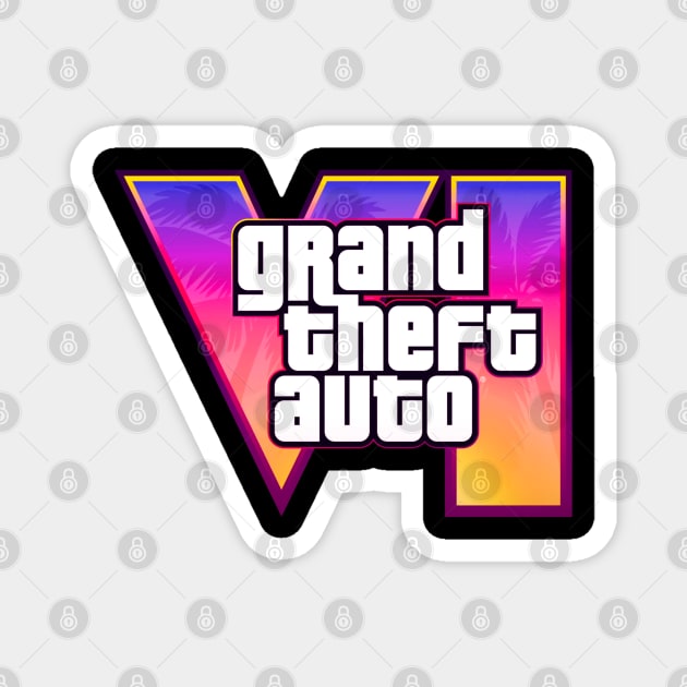 GTA VI New Merch Magnet by The merch town