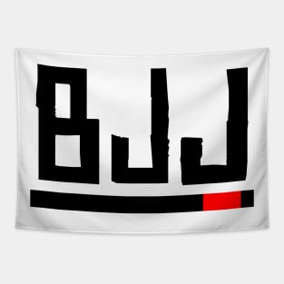 BJJ black belt Tapestry