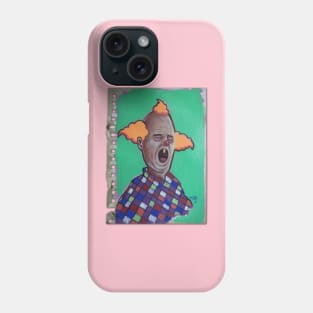 Cartoon Clown | Weird Florida Man War Pig | Duck Acid | Bad Hero Portrait Lowbrow Pop Surreal Art | Youtube Star | Masterpieces | Original Oil Painting By Tyler Tilley Phone Case