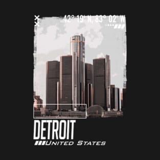 Detroit Motown Records Minimalistic T-Shirt T-Shirt