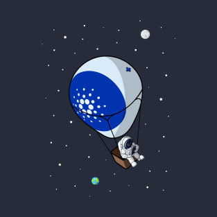 Cardano. To the Moon. T-shirt T-Shirt