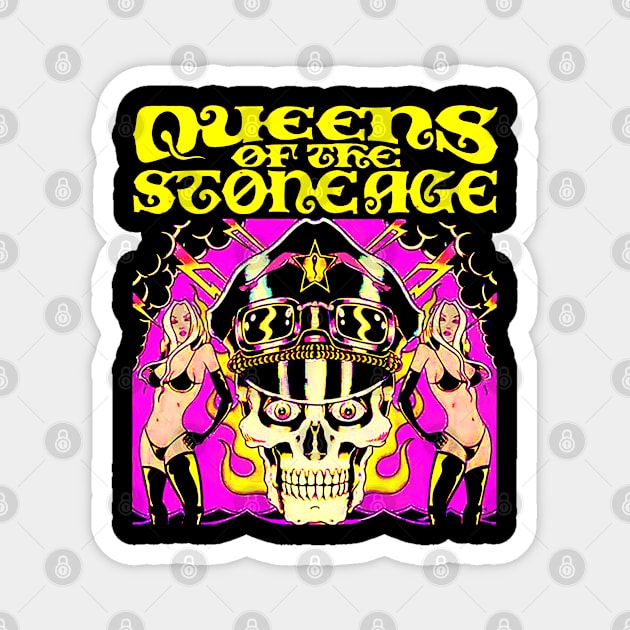 Queens of the stone age Magnet by CosmicAngerDesign