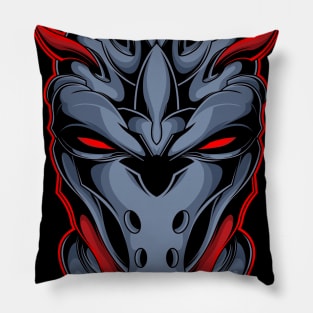 cyber knight Pillow