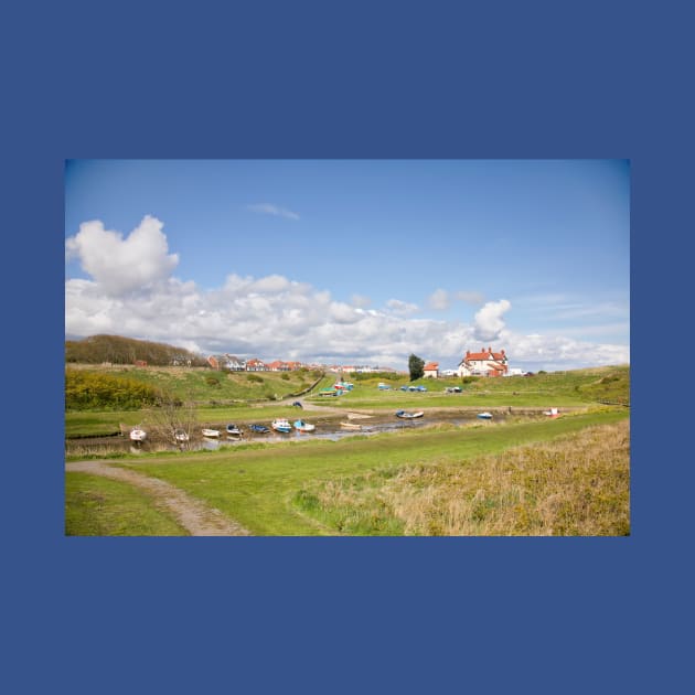 The boatyard at Seaton Sluice by Violaman