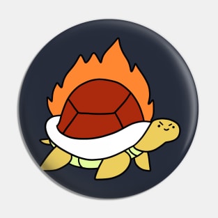 Fire Turtle Pin