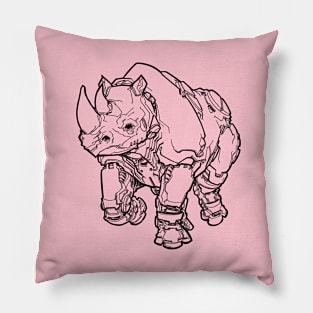 Rhino Mech Pillow