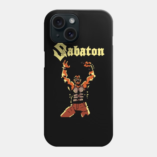 Sabaton Phone Case by Luis Vargas