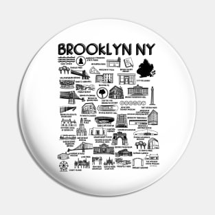 Brooklyn NY Map Pin