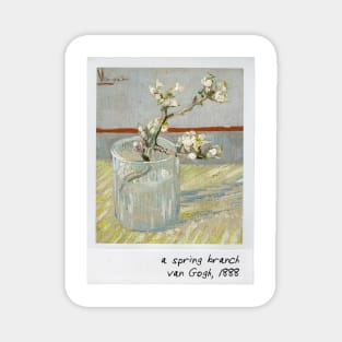 van Gogh - a spring branch Magnet