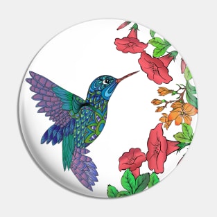 Beyond Nectar- Hummingbird Pin