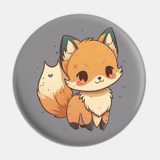 Kawaii Fox Pin