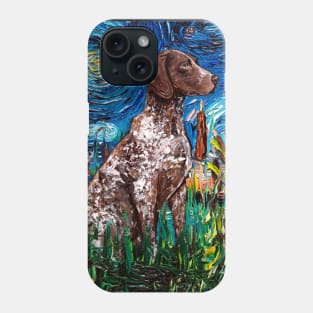 German Shorthair Pointer Night Phone Case