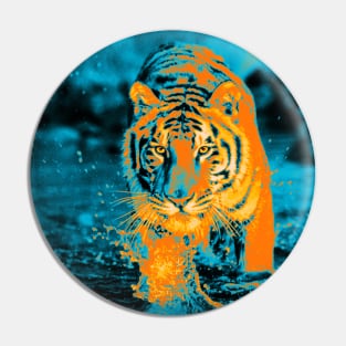 Tiger Pop art 7 Pin