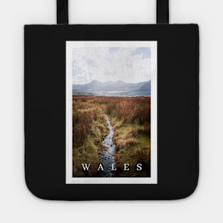 Photographic Print of Snowdonia, Wales Tote