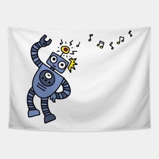 Dancing Robot Tapestry