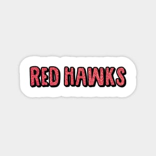 Montclair State Red Hawks glitter lettering Magnet