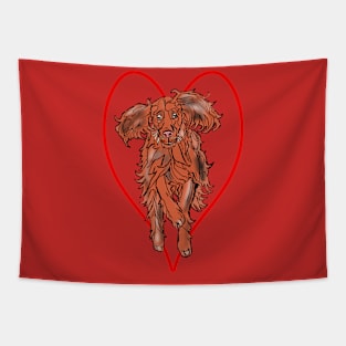 Irish Red Setter Tapestry