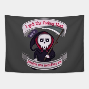 People are avoiding me Grim Reaper Tapestry