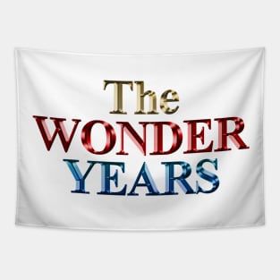 Retro Wonder Years Tapestry