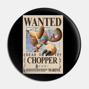 Chopper Wanted Pin