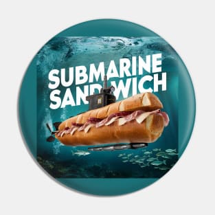 A submarine sandwich Pin