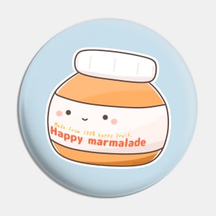 Happy Marmalade Pin