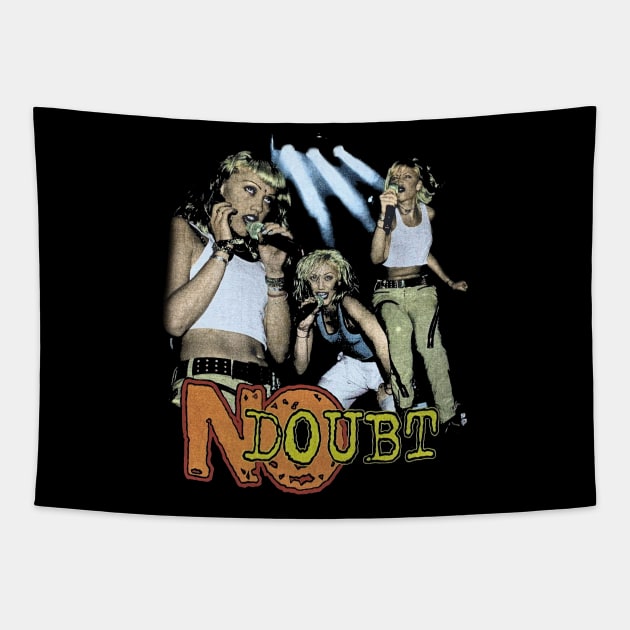 90s No Doubt Bootleg Rap Tapestry by KellyCollDesigns