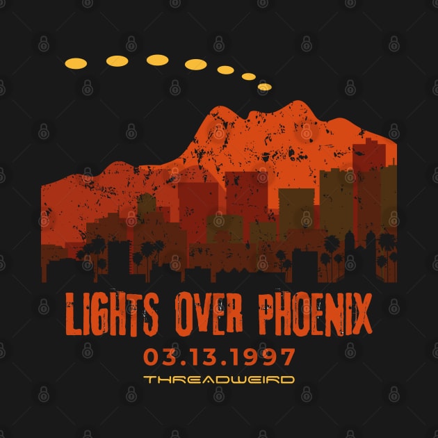 Phoenix Lights by ThreadWeird Apparel Company