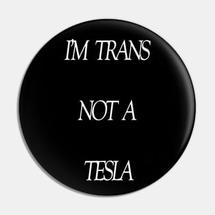 TransTesla Pin