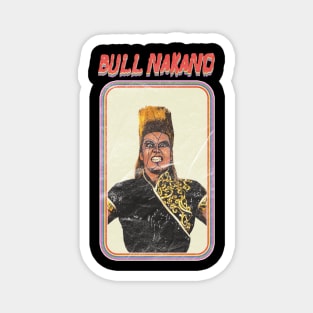 Bull Nakano Retro Magnet