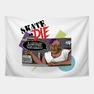 Skate or DIE Tapestry