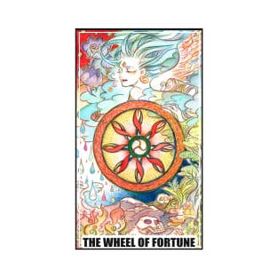 The wheel of fortune tarot card T-Shirt