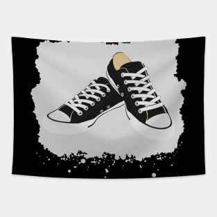 Classic shoes white and black Tapestry