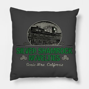 Silver Shamrock Santa Mira Factory Pillow