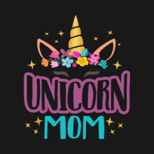 Unicorn Mom T Shirt Unicorns Birthday Party Squad by Nulian Sanchez