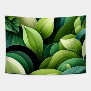 Leafy Greenery Tapestry