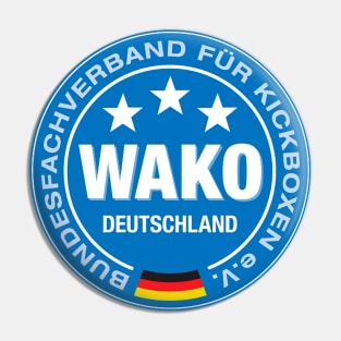 WAKO World Kickboxing Deutschland Pin