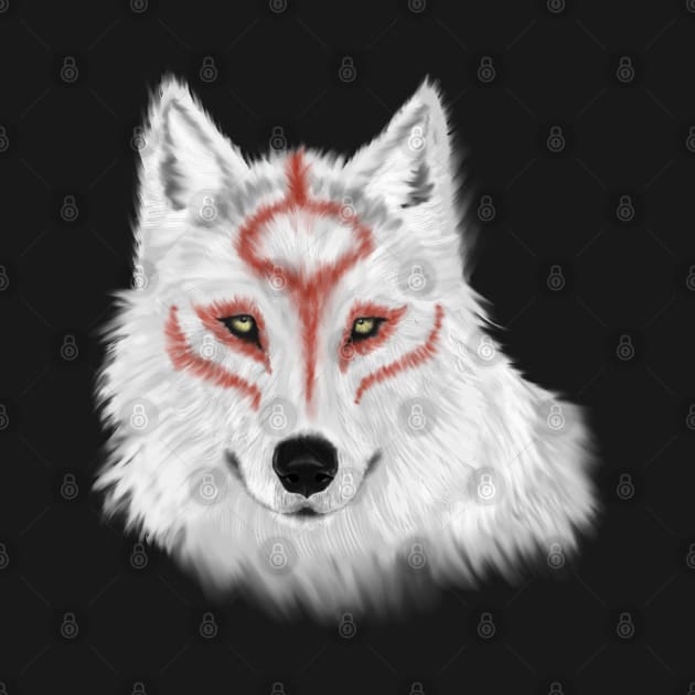 Okami Wolf - Amaterasu by serre7@hotmail.fr