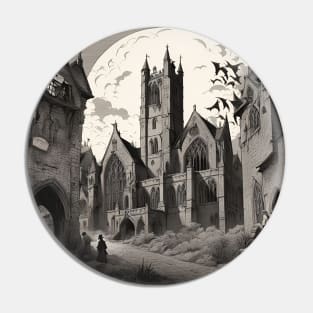 The Ruined Church Pin