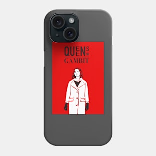 Queen's Gambit poster Phone Case