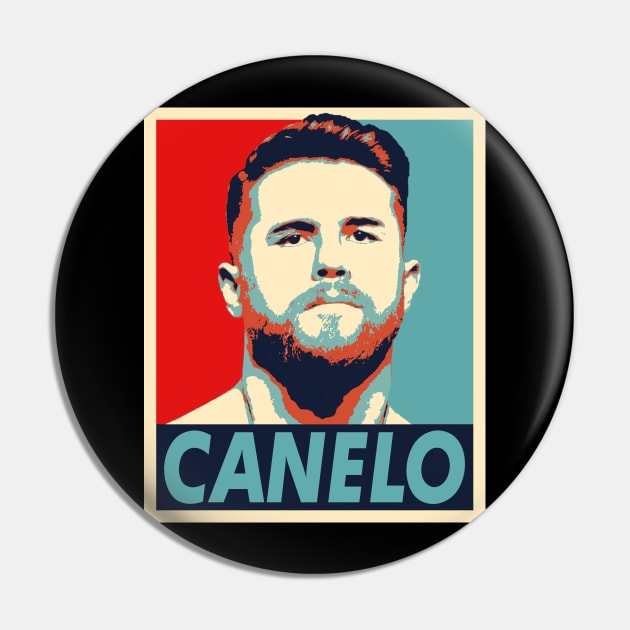 Canelo Hope Poster Pin by SmithyJ88