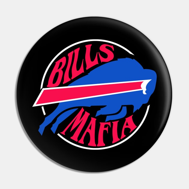 Buffalo Bills - Logo Model Pin by Semhar Flowers art