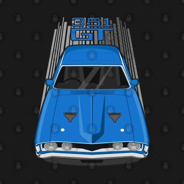 Ford Falcon XA GT 351 - Blue by V8social