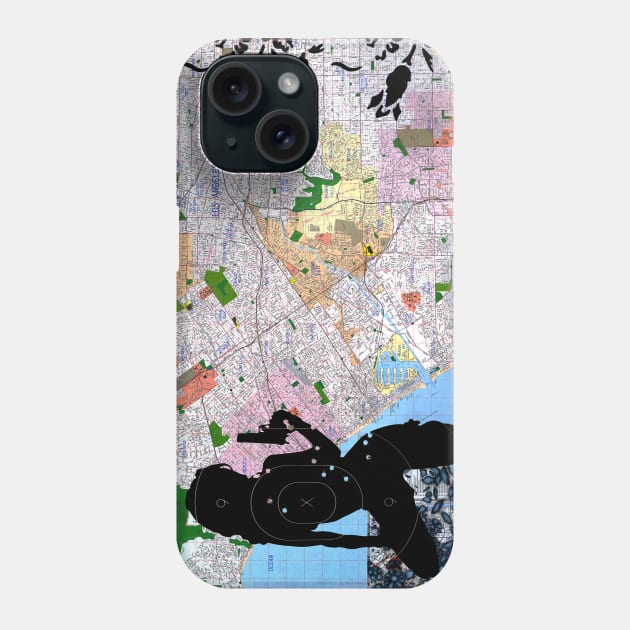 Risk Studio (City of Angels Back Piece) Phone Case by Risk Studio Los Angeles